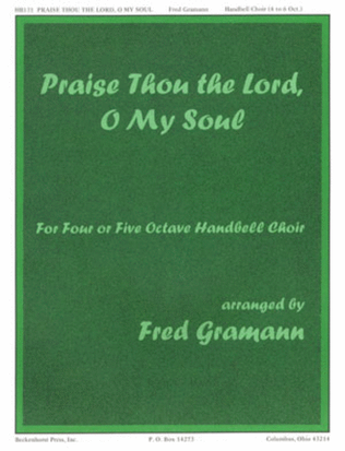 Book cover for Praise Thou the Lord, O My Soul