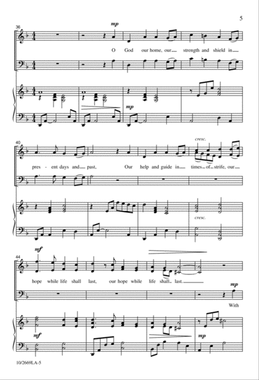 On This Day of Celebration 4-Part scores gallery preview page 4
