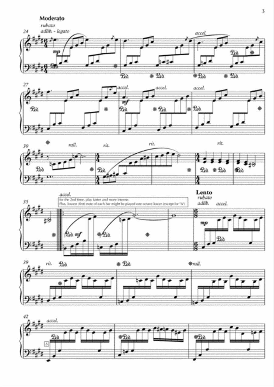 Suite for Samin Piano Solo scores gallery preview page 4