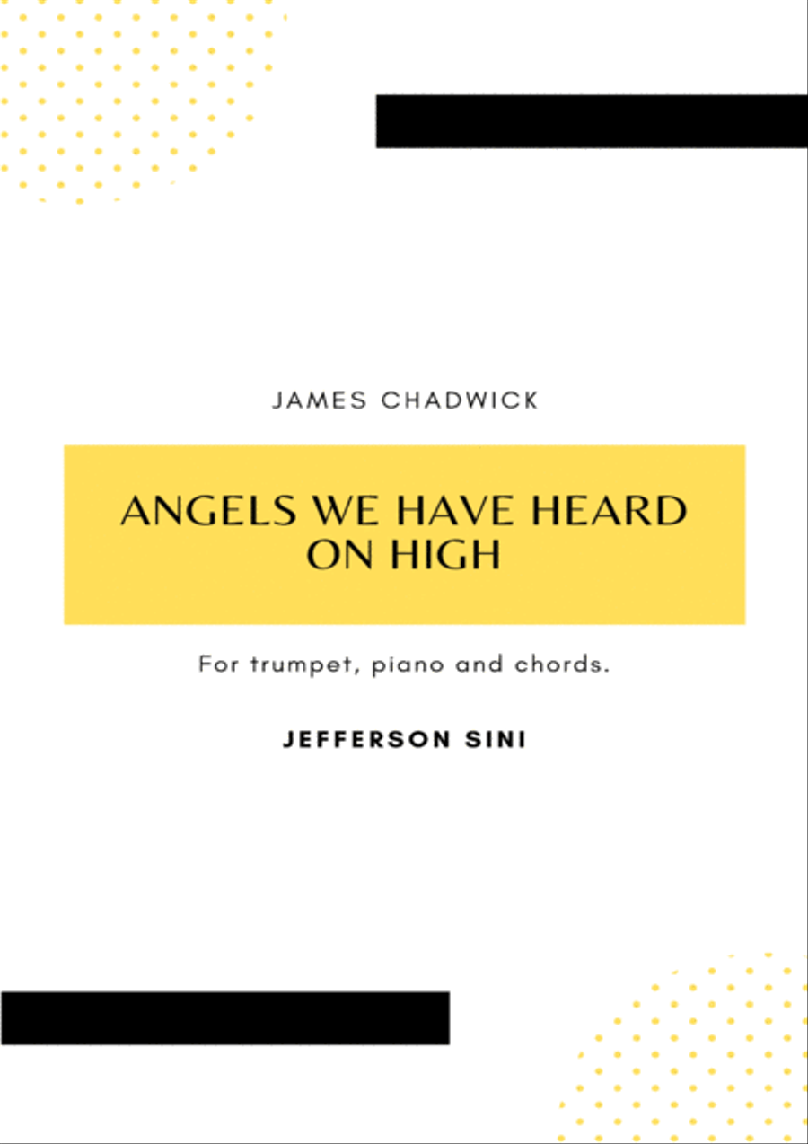 Angels We Have Heard On High (For Bb trumpet, piano and chords) Small Ensemble scores gallery preview page 1