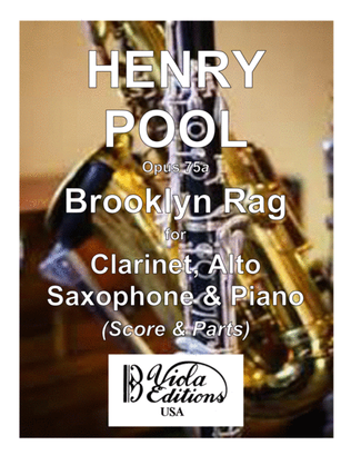 Brooklyn Rag for Clarinet, Alto Saxophone & Piano