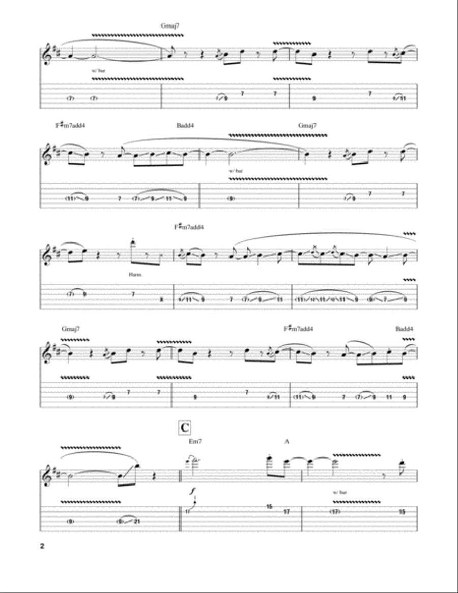 If I Could Fly Electric Guitar scores gallery preview page 2