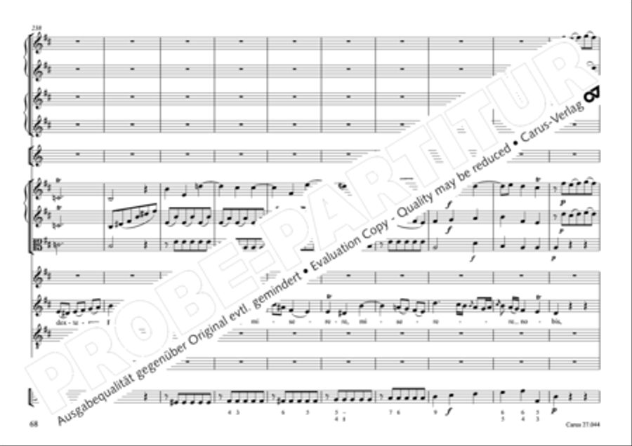 Messa per il Santissimo Natale 4-Part scores gallery preview page 59