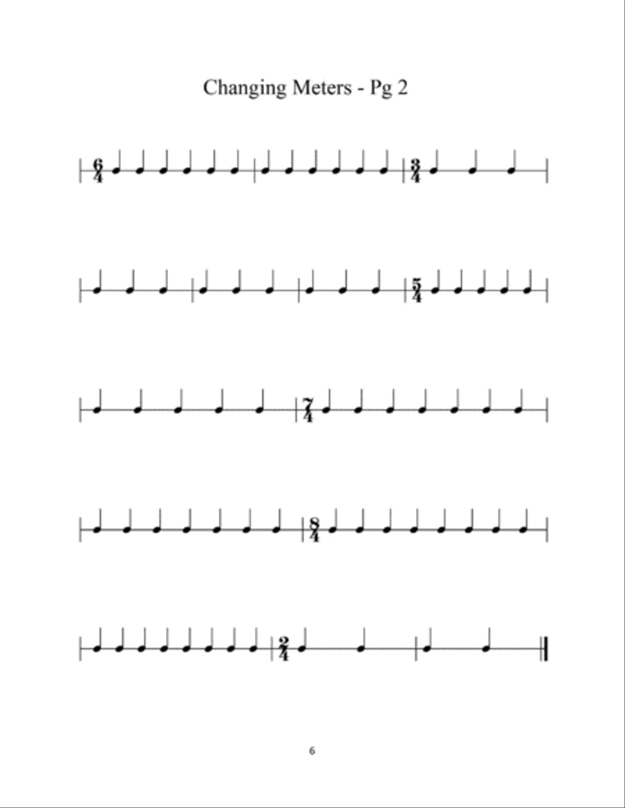 Rhythm Book 1 Piano Method scores gallery preview page 6