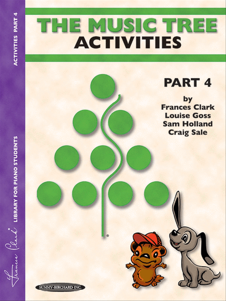 The Music Tree - Part 4 (Activities) Piano Method scores gallery preview page 1