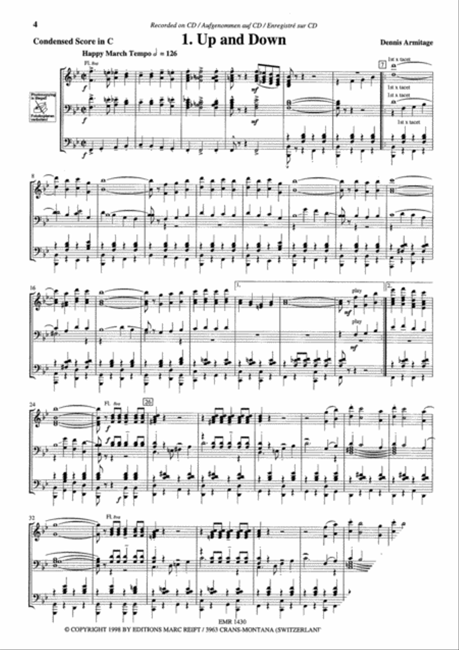 Beer Party Concert Band scores gallery preview page 3