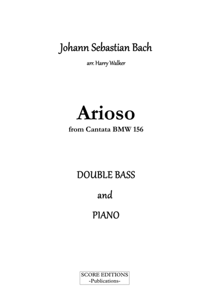 Bach - Arioso from Cantata BWV 156 for Double Bass and Piano image number null