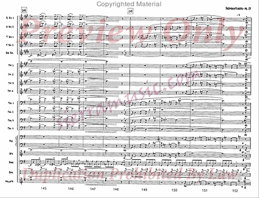 Bodysnatchers Bodysnatchers Jazz Ensemble scores gallery preview page 20