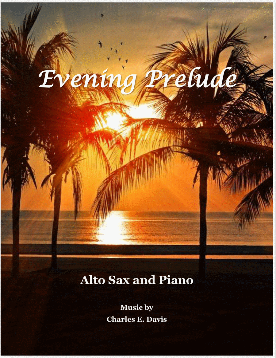 Evening Prelude - Alto Sax and Piano Alto Saxophone scores gallery preview page 1