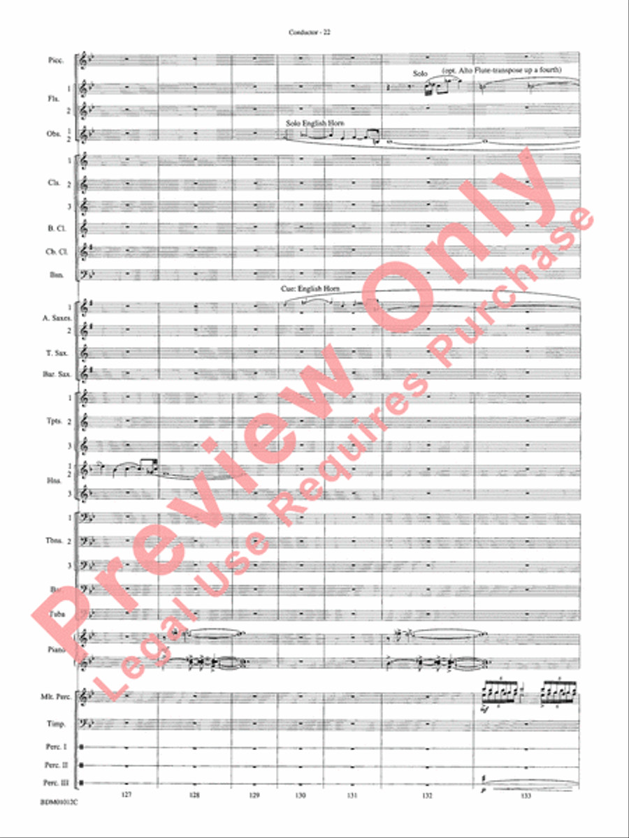 Inchon Concert Band scores gallery preview page 27