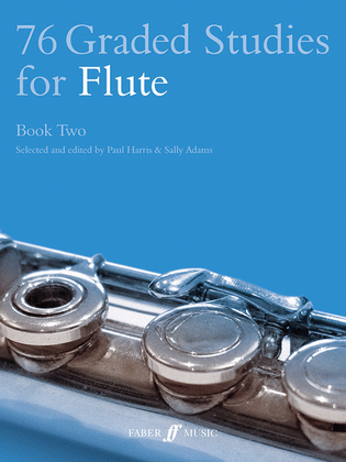 Book cover for 76 Graded Studies for Flute, Book 2