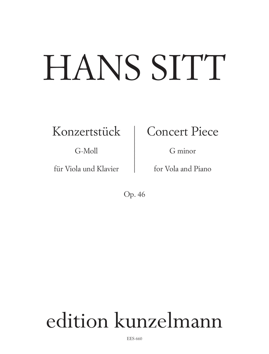Concert piece for viola