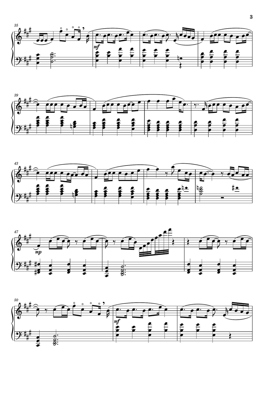 Video Games Celtic Harp scores gallery preview page 3