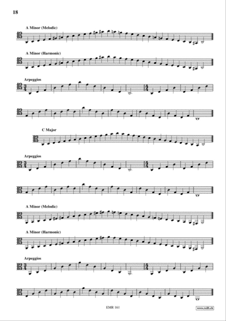 Studies in all Clefs Trombone Solo scores gallery preview page 11