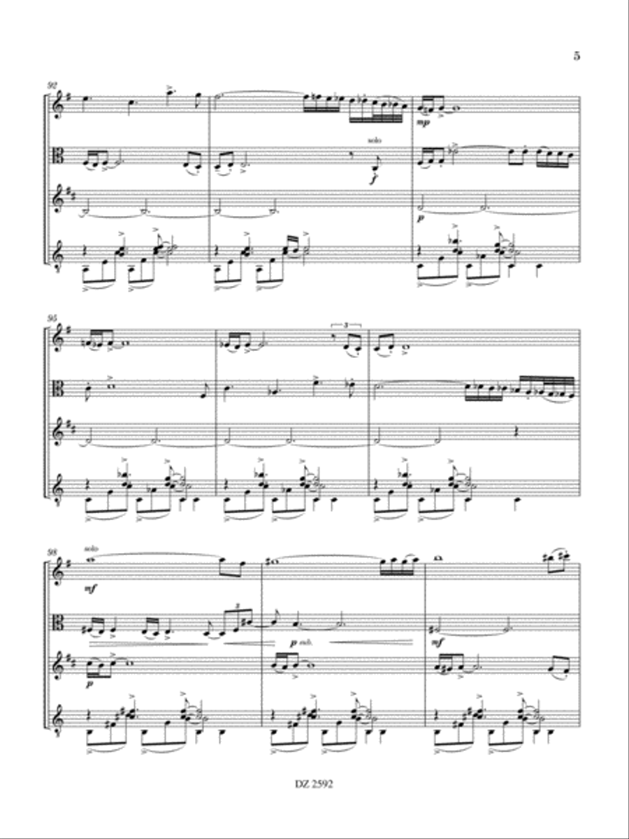 Five Four Tango English Horn scores gallery preview page 5