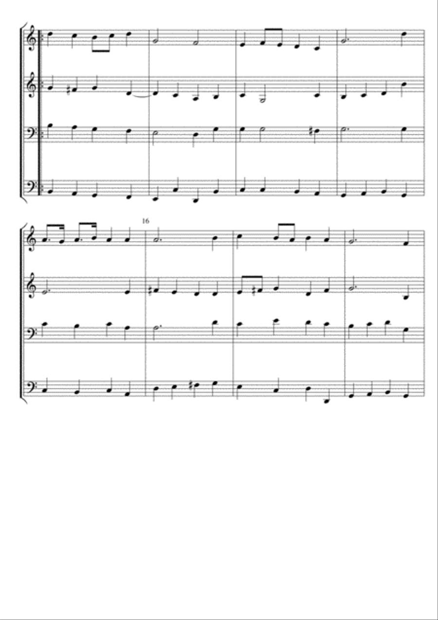 March from Scipio (Handel) arranged for Flexible ensemble by David Catherwood Concert Band scores gallery preview page 2