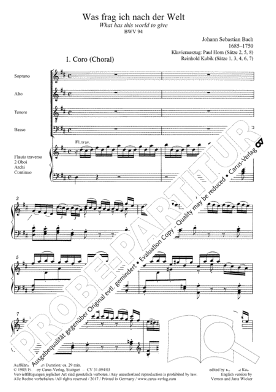 What has this world to give (Was frag ich nach der Welt) 4-Part scores gallery preview page 4