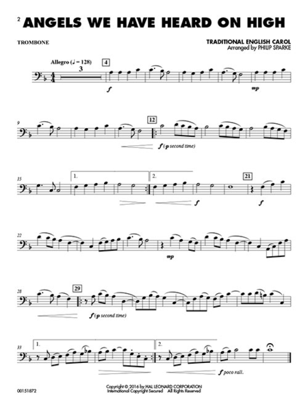 Easy Carols for Trombone, Vol. 2 image number null