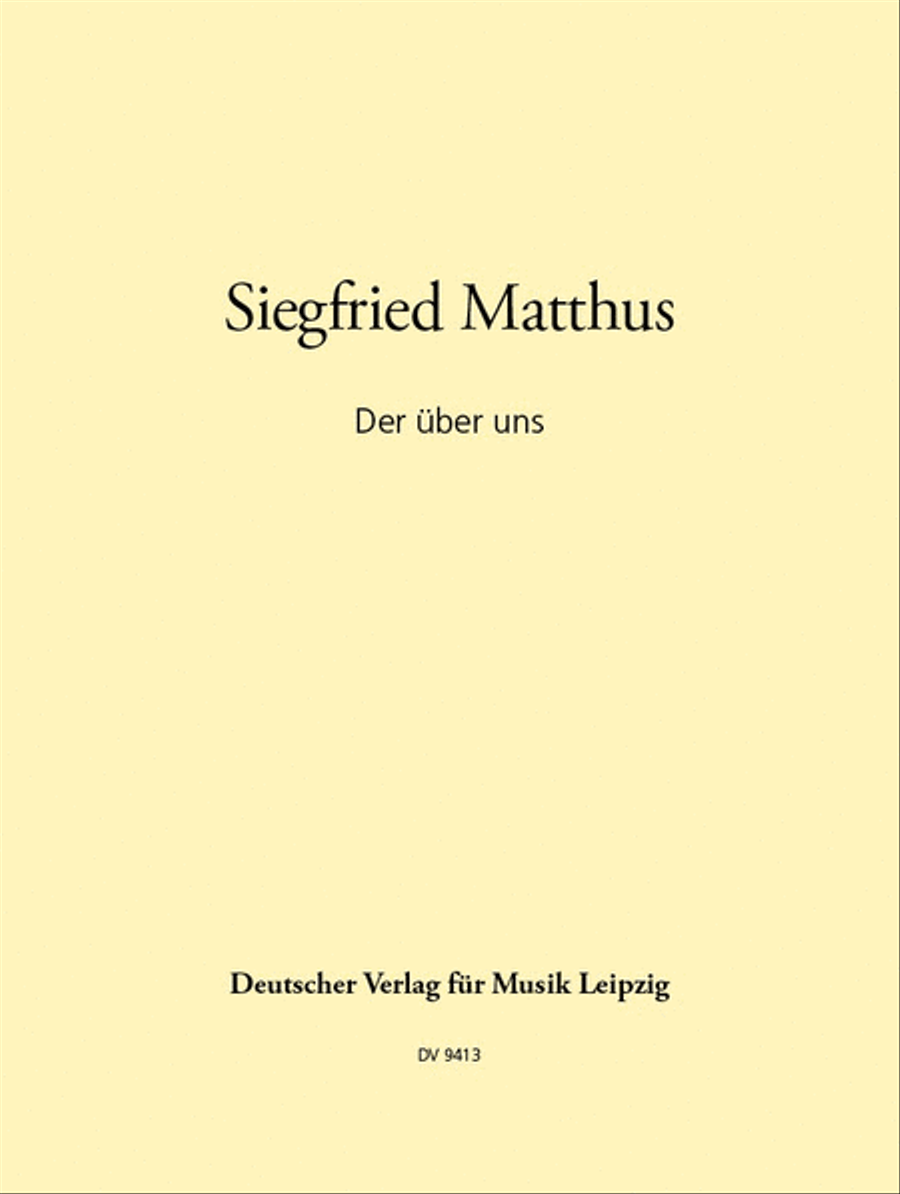 Der ueber uns Der ueber uns Voice scores gallery preview page 1