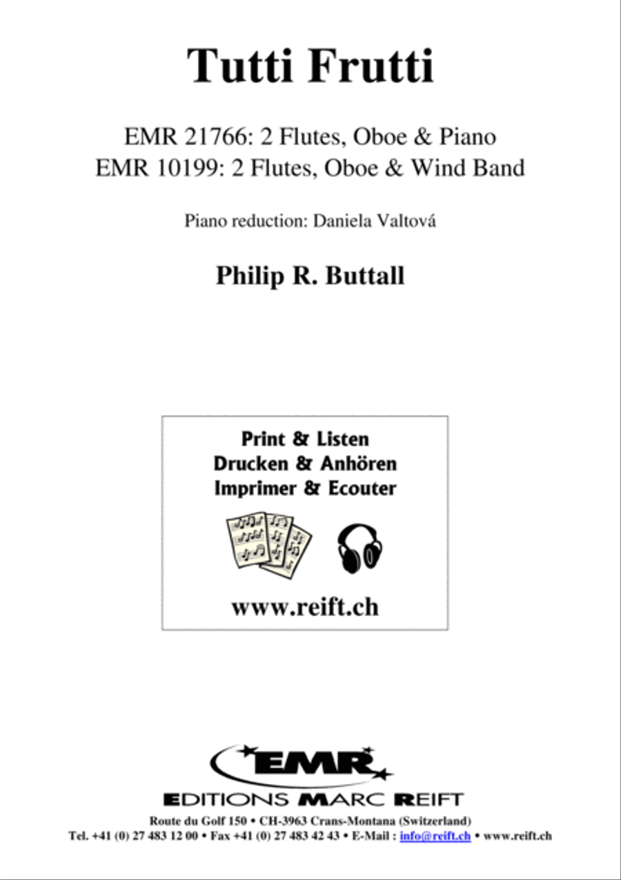 Tutti Frutti Woodwind Ensemble scores gallery preview page 2