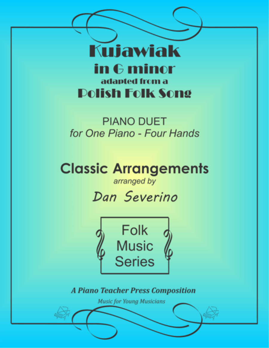 Kujawiak (piano duet) Piano Duet scores gallery preview page 1
