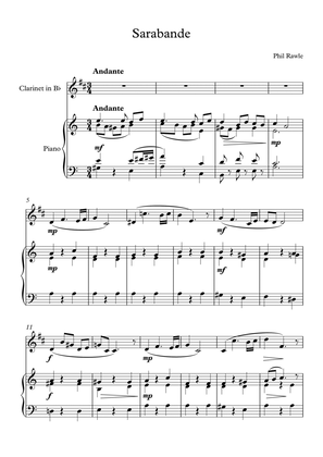 Sarabande - Clarinet Solo