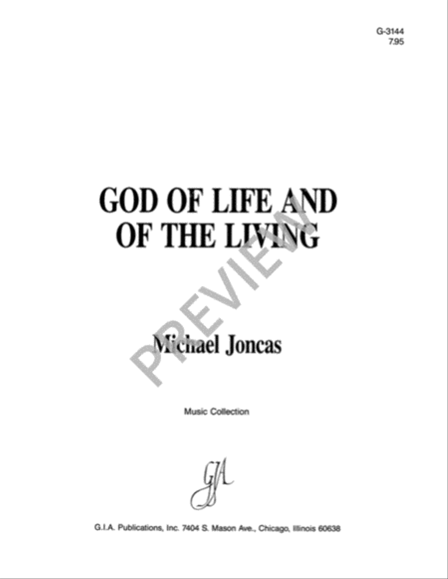 God of Life and of the Living - Music Collection Guitar scores gallery preview page 3