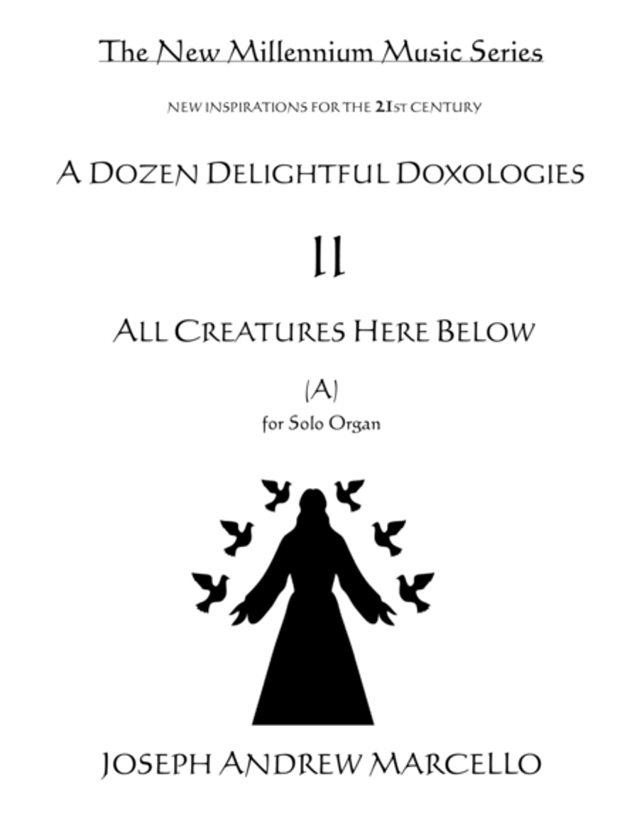 Delightful Doxology II - All Creatures Here Below - Organ (A) Organ Solo scores gallery preview page 1
