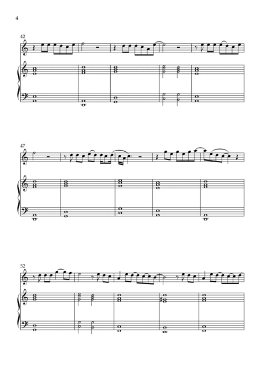 Flowers Flute scores gallery preview page 4