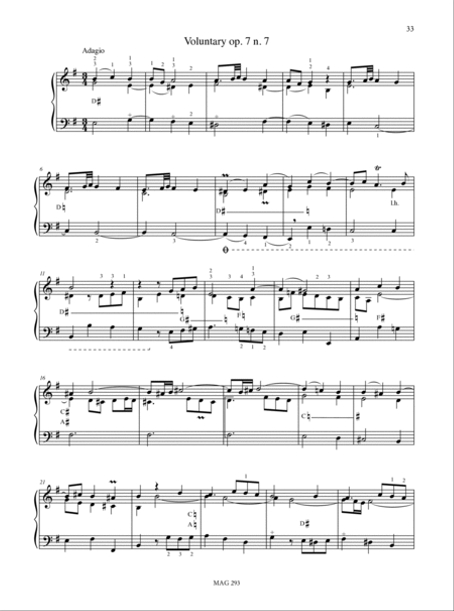 6 Voluntaries for Harp 6 Voluntaries for Harp Harp scores gallery preview page 7