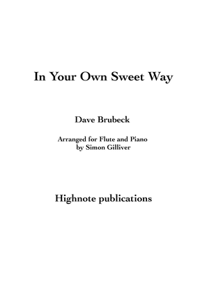 Book cover for In Your Own Sweet Way