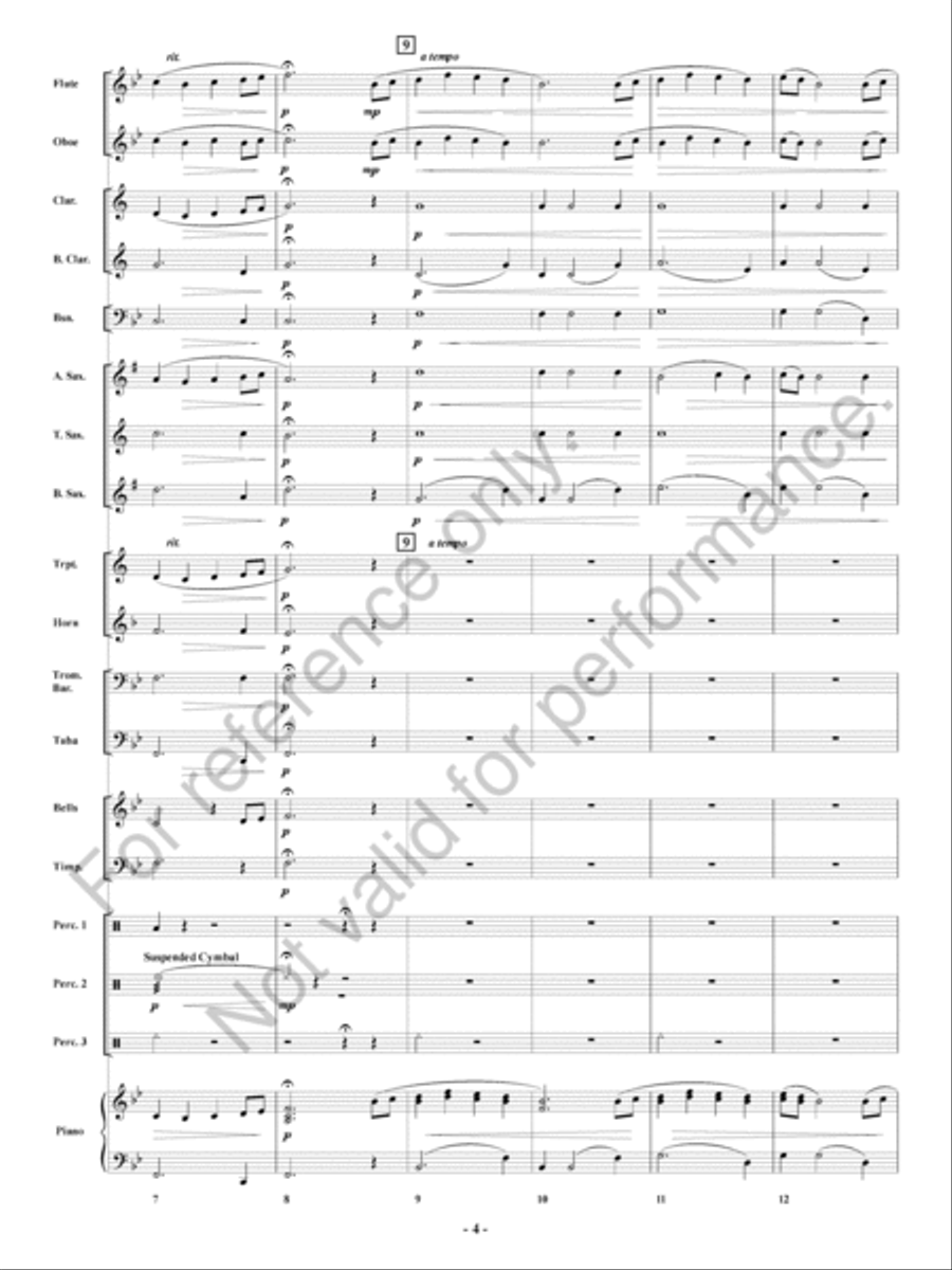 Daydreams Concert Band scores gallery preview page 5