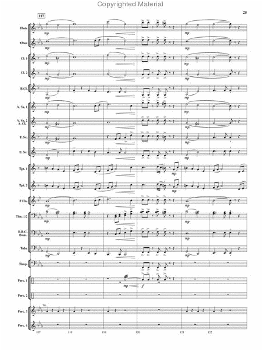 Tempest Rising Concert Band scores gallery preview page 24