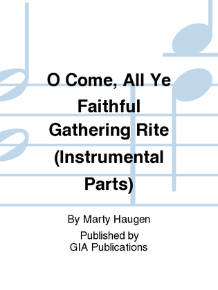 O Come, All Ye Faithful - Instrument edition