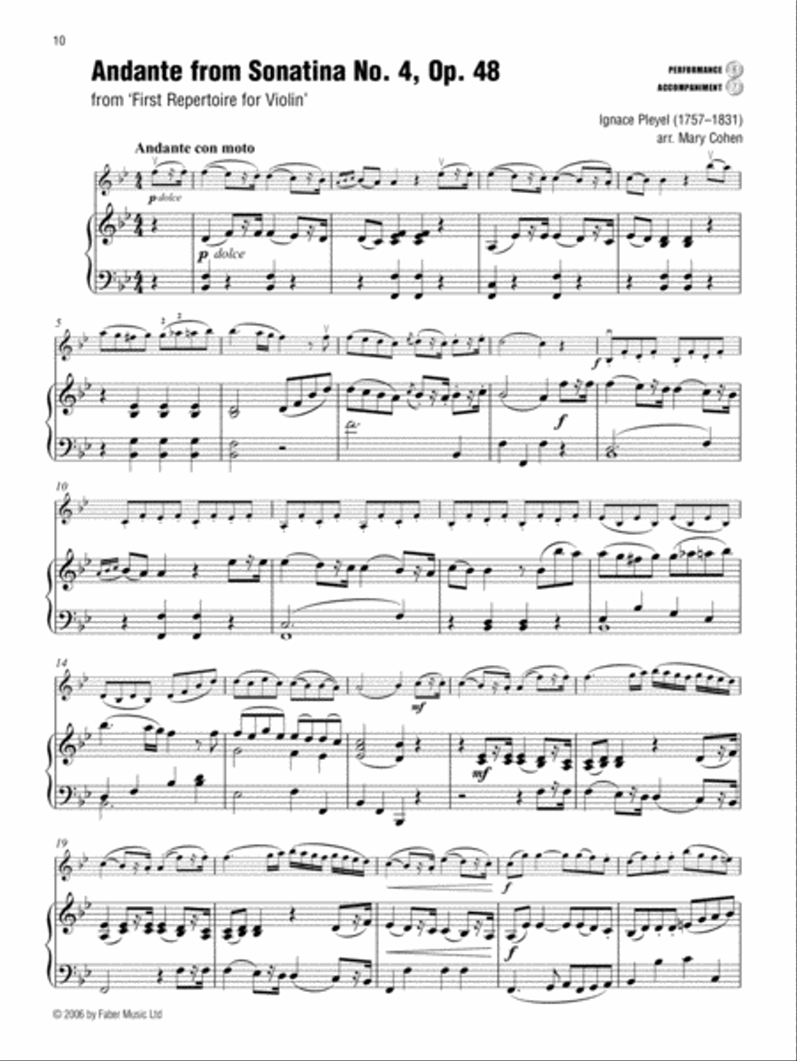 The Best of Grade 5 Violin Violin Solo scores gallery preview page 4