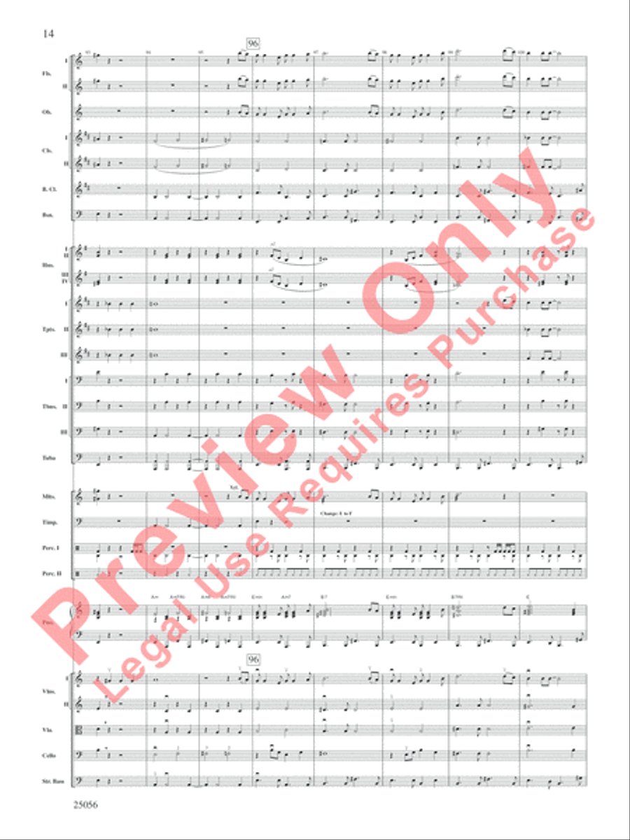 James Bond Medley James Bond Medley Full Orchestra scores gallery preview page 15