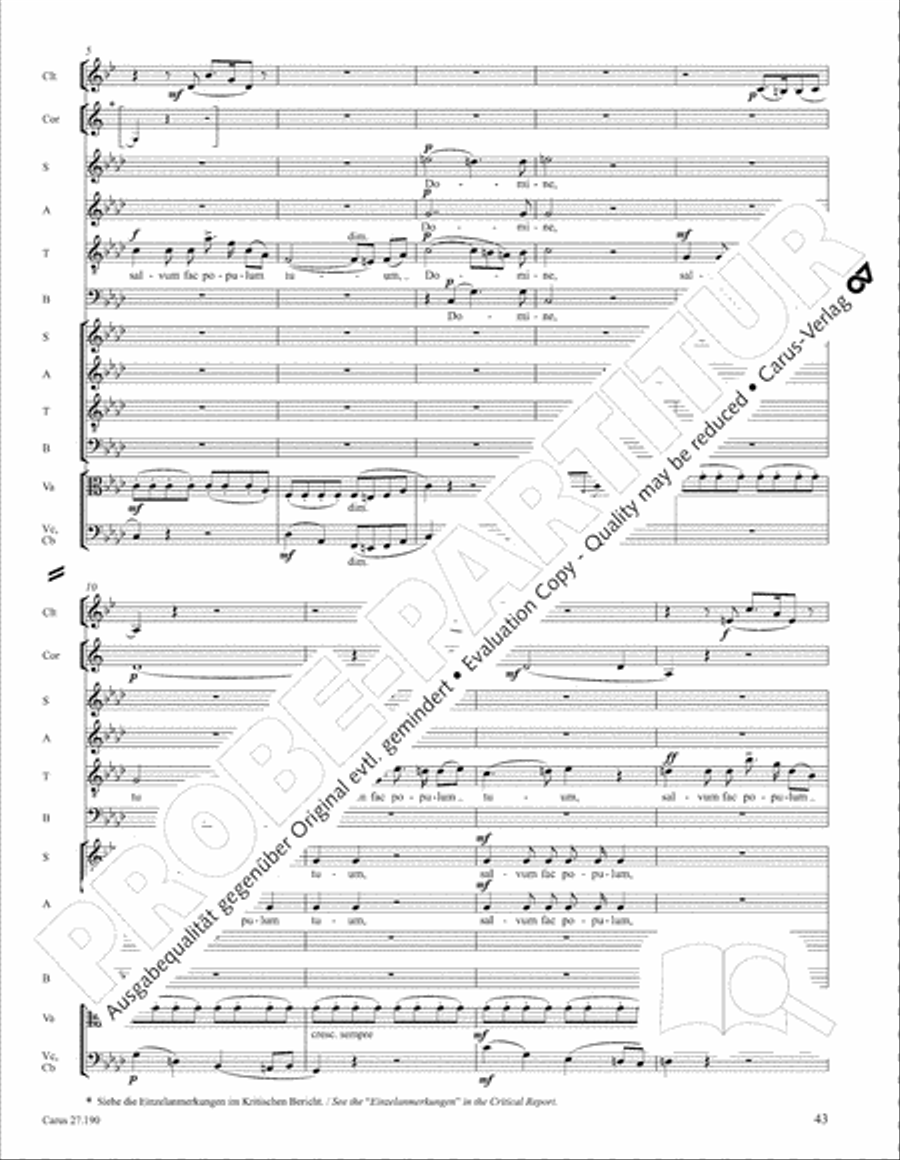 Te Deum 4-Part scores gallery preview page 50