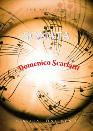 Book cover for Sonate e-minor L.380 for piano