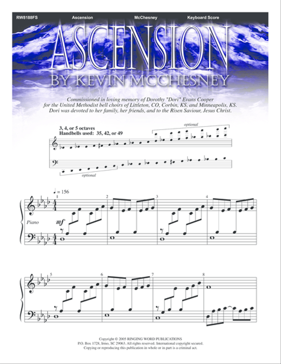 Ascension 5-Octaves scores gallery preview page 1