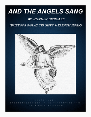 Book cover for And The Angels Sang (Duet for Bb-Trumpet and French Horn)