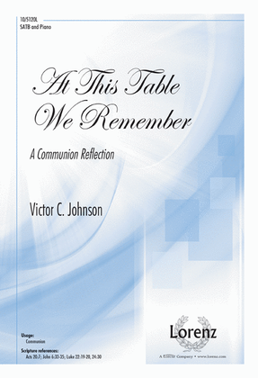Book cover for At This Table We Remember