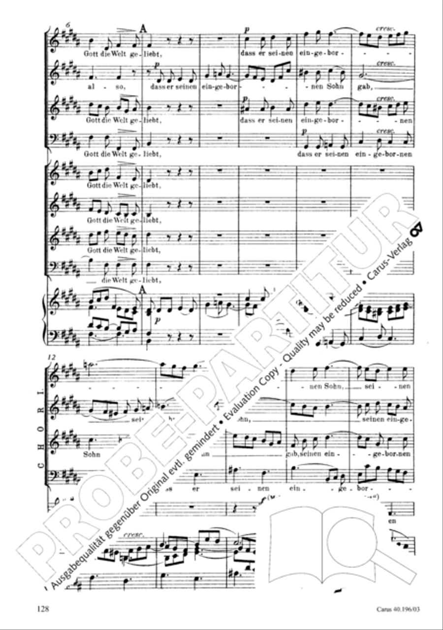 Die Geburt Christi SSA scores gallery preview page 129