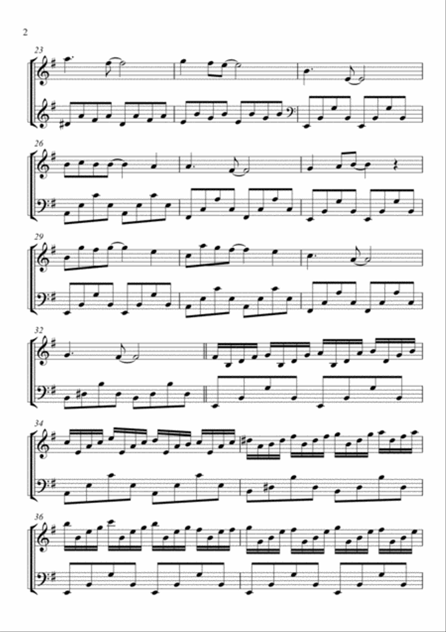MISTY MOOD MISTY MOOD Piano Solo scores gallery preview page 2