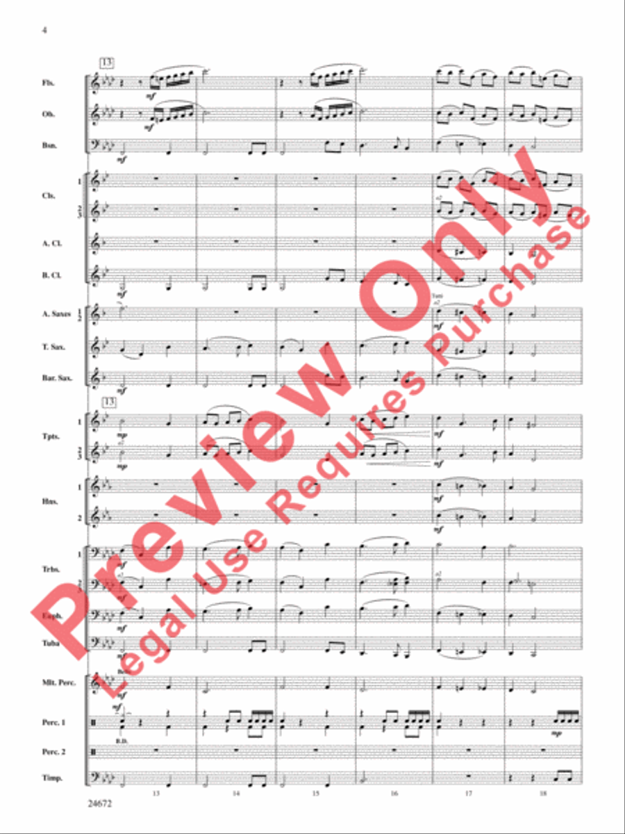 Buenaventura Concert Band scores gallery preview page 5