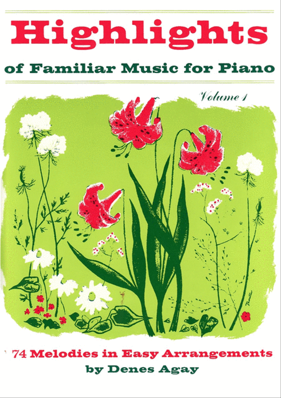 Highlights of Familiar Music for Piano Chamber Music scores gallery preview page 1