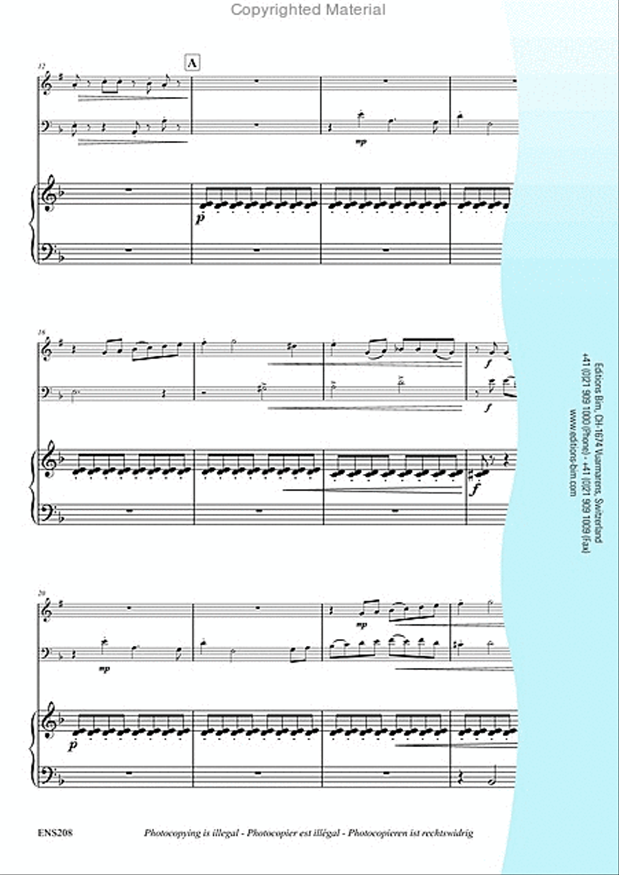 3 Petits matches Trumpet scores gallery preview page 7