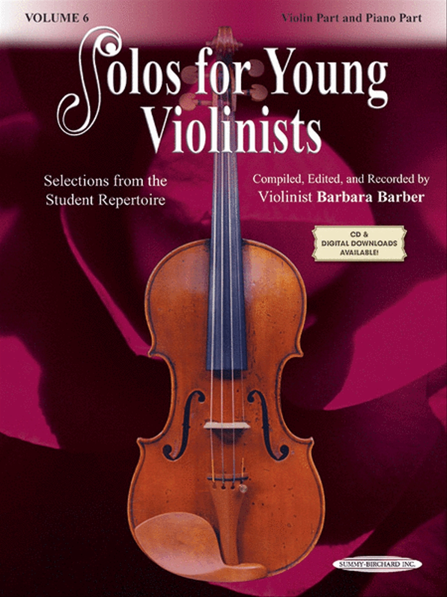 Solos for Young Violinists, Volume 6 Violin Solo scores gallery preview page 1