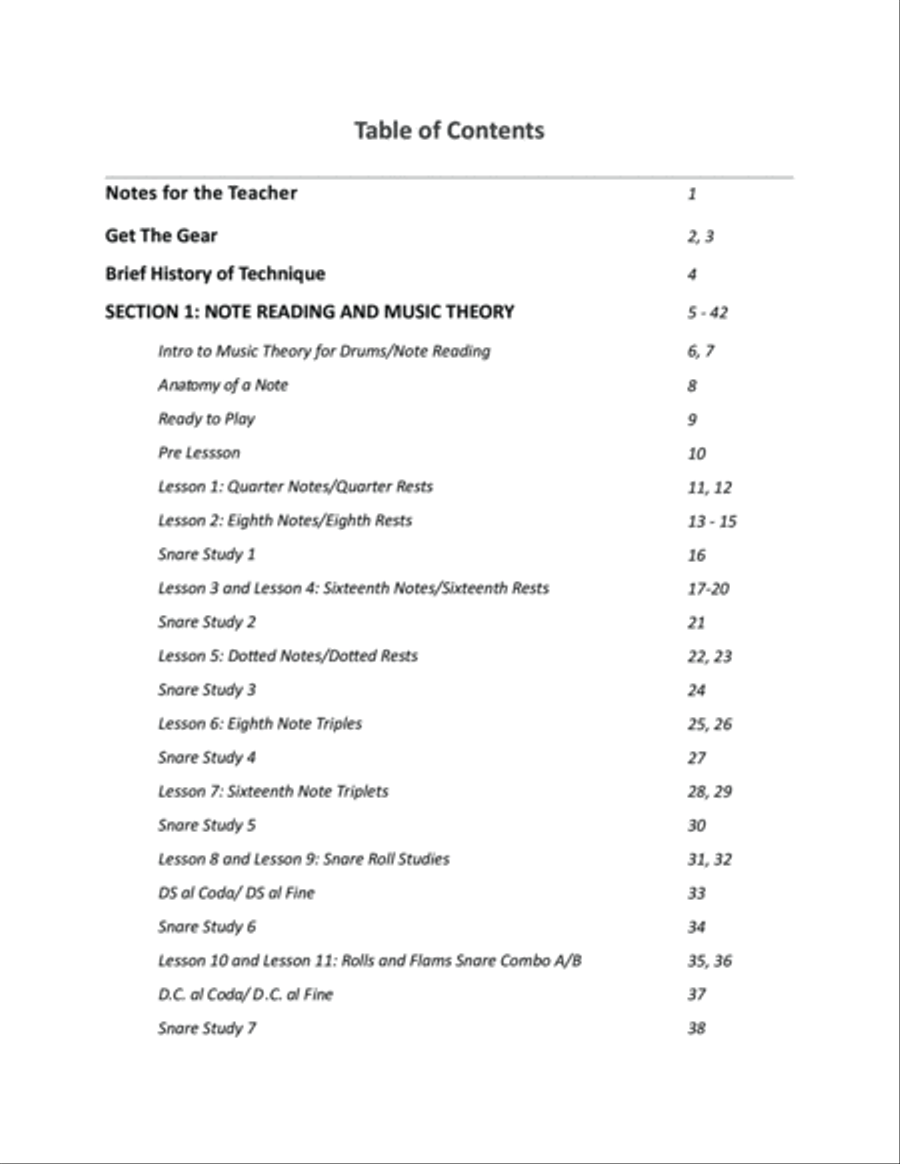 Backbeat to Basics Drum Set scores gallery preview page 5