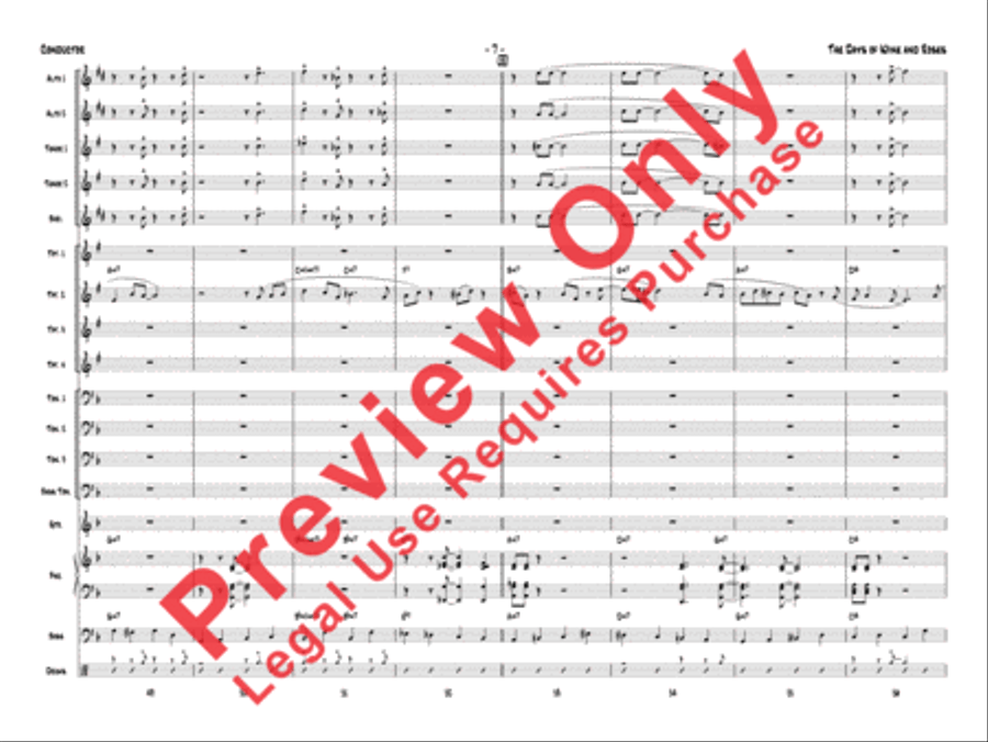 The Days of Wine and Roses Jazz Ensemble scores gallery preview page 26