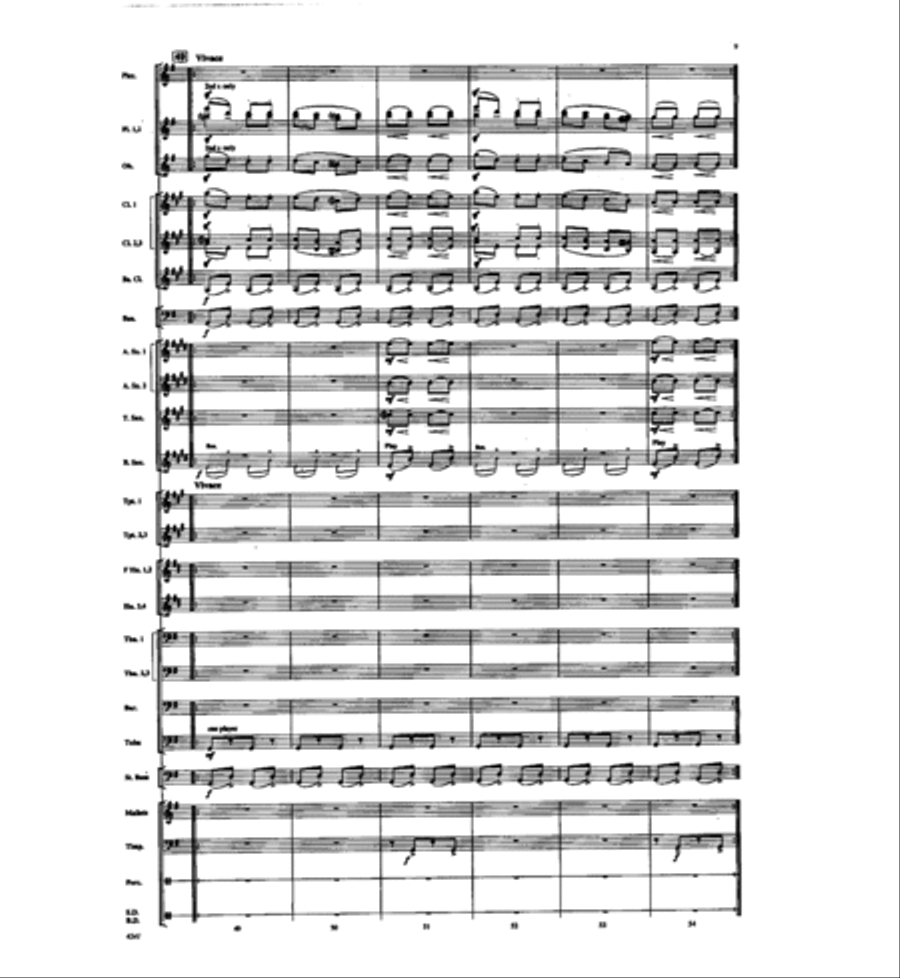 Hungarian Dance No. 5 Hungarian Dance No. 5 Concert Band scores gallery preview page 9